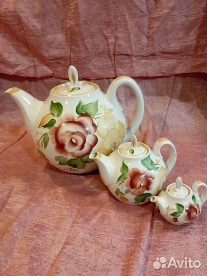 Набор чайников купеческий СССР