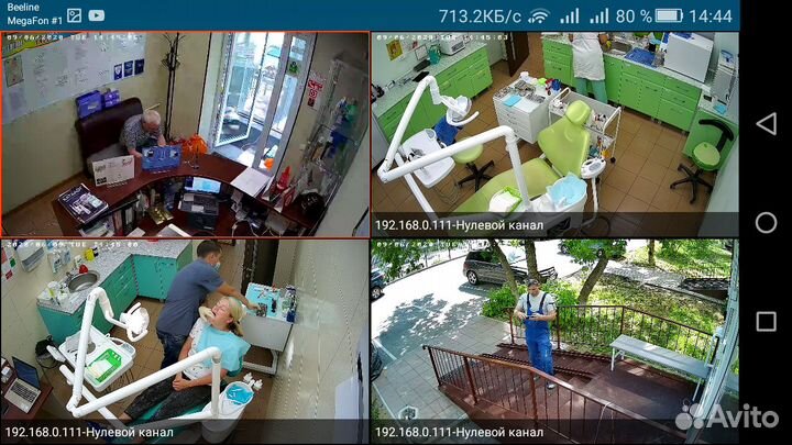 Видеонаблюдение в офис, магазин