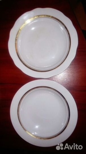Тарелки фарфор Дулево 90-е гг