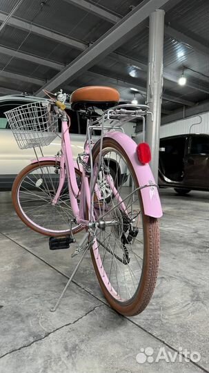 Велосипед Actiwell City 7 скоростей розовый