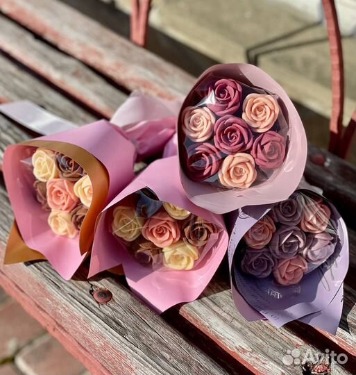 Шоколадные розы