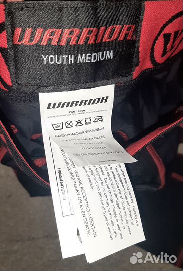 Хоккейная защита паха Warrior (Yth. M)