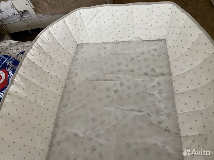 Бортики в кроватку икея