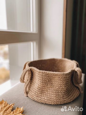 Корзина плетеная для хранения