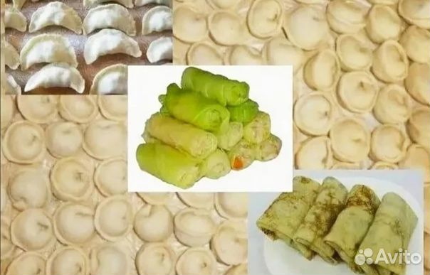 Домашние пельмени, манты, чебуреки, голубцы