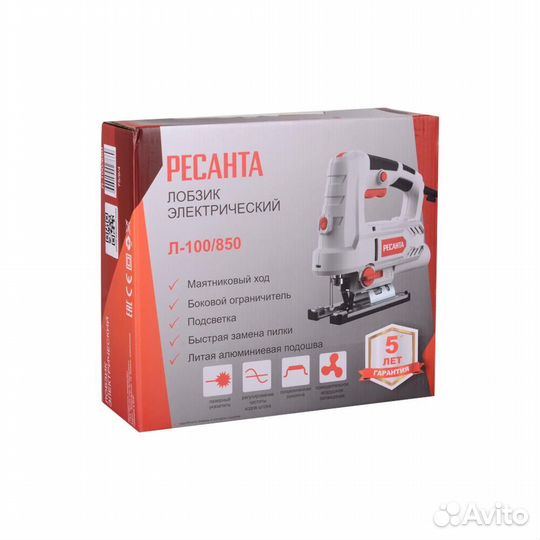 Лобзик электрический Ресанта Л-100/850