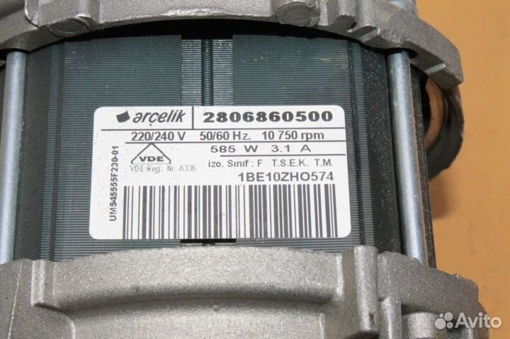 Двигатель Beko 2806860500 бу. 1364