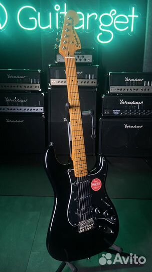 Fender Squier Classic Vibe ‘70s MN FB Black (Е015)