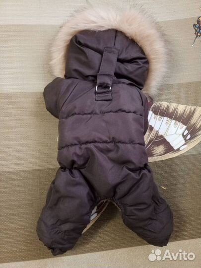 Зимний комбинезон для собак мелких пород