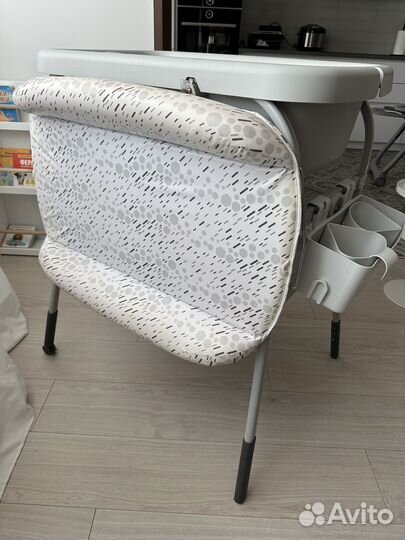 Столик chicco cuddle+bubble для пеленания+ванночка