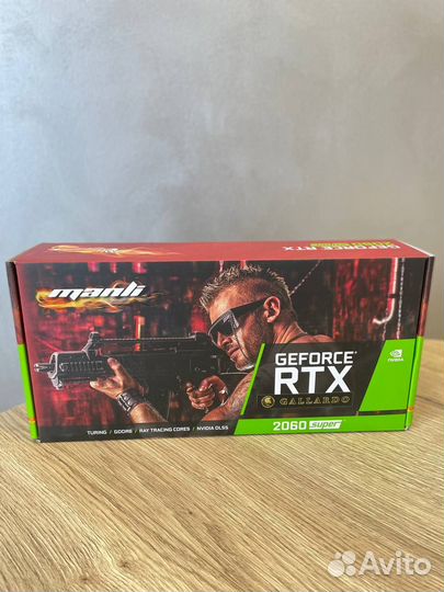 Видеокарта Manli rtx 2060 super 8gb