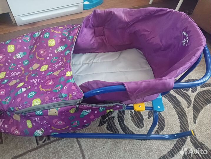 Санки с чехлом