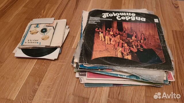 Коллекция советских виниловых пластинок купить в Москве | Хобби и отдых ...