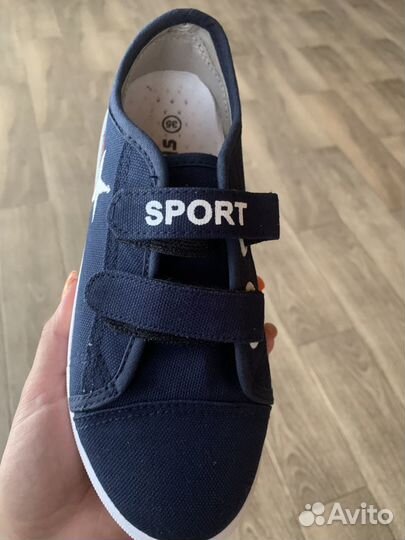 Кеды для мальчика новые 35