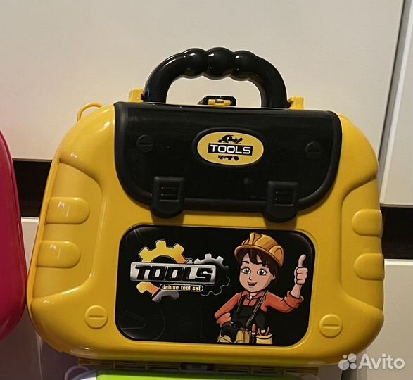 Детские игровые наборы в чемодане