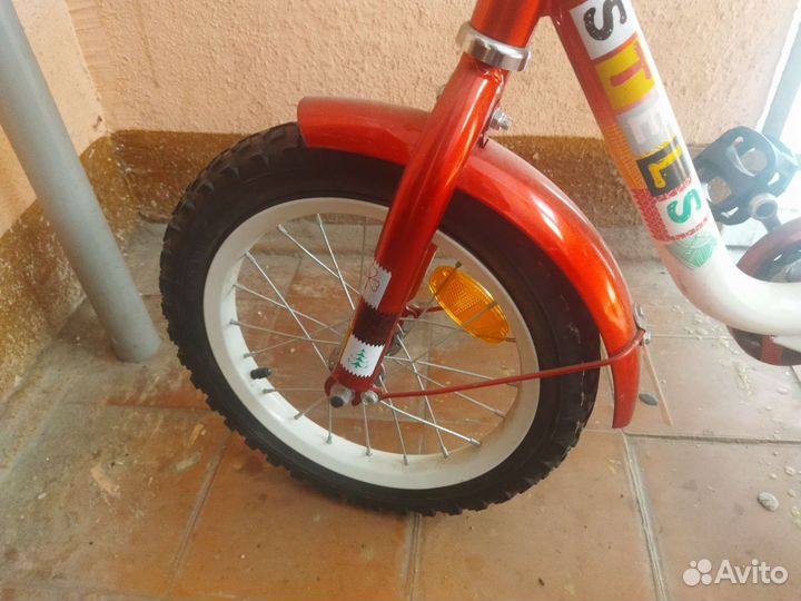 Детский велосипед с родительской ручкой