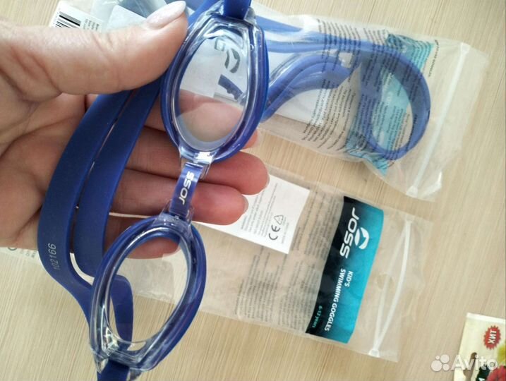 Очки для плавания детские