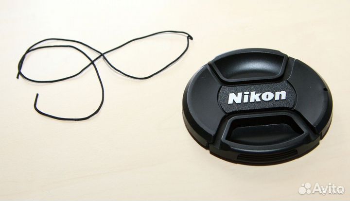 Защитная крышка Nikon 49 - 82 mm (с верёвочкой)