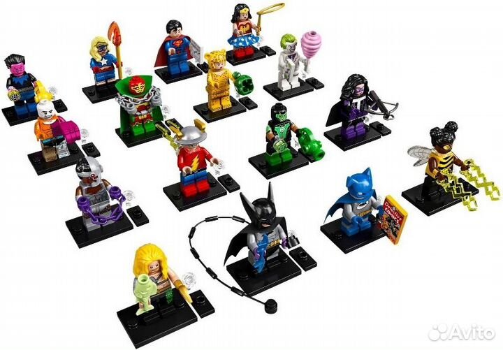 Lego Minifigures DC Super Heroes полный набор