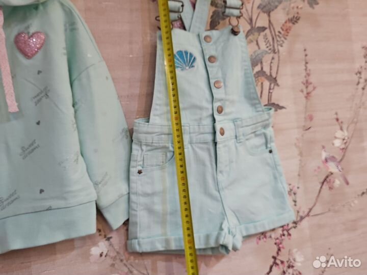 Фирменная одежда пакетом на девочку 104-110 размер