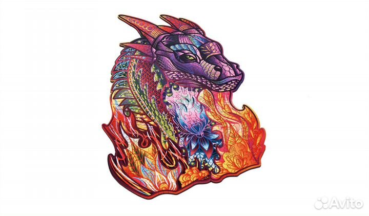 Деревянный пазл 