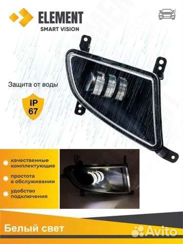 Противотуманные фары на Приора 2-90W