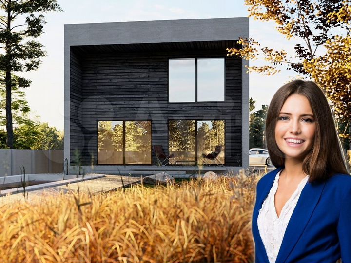 Дом 110,7 м² на участке 1 сот.