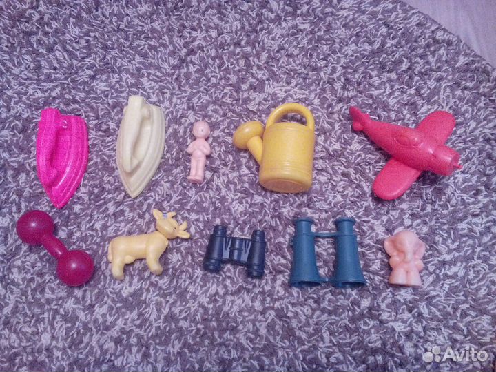 Игрушки пластмассовые СССР