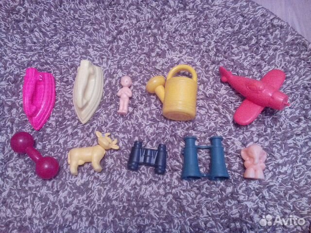 Игрушки пластмассовые СССР