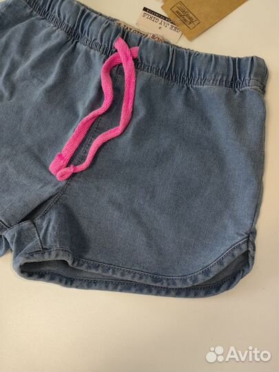 Шорты джинсовые для девочки новые