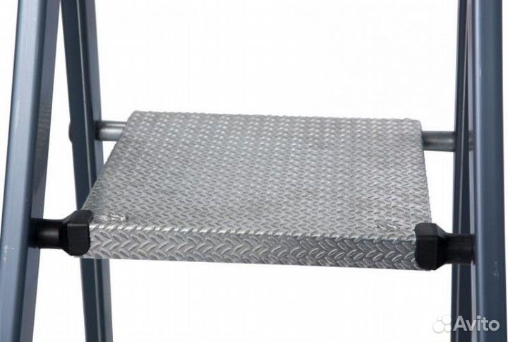 Стремянка алюминиевая krause monto sepro 7 ступеней анодированная 124210