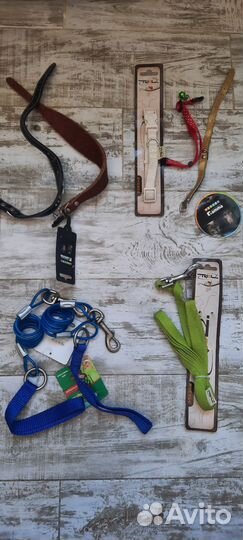 Поводки и ошейники остатки