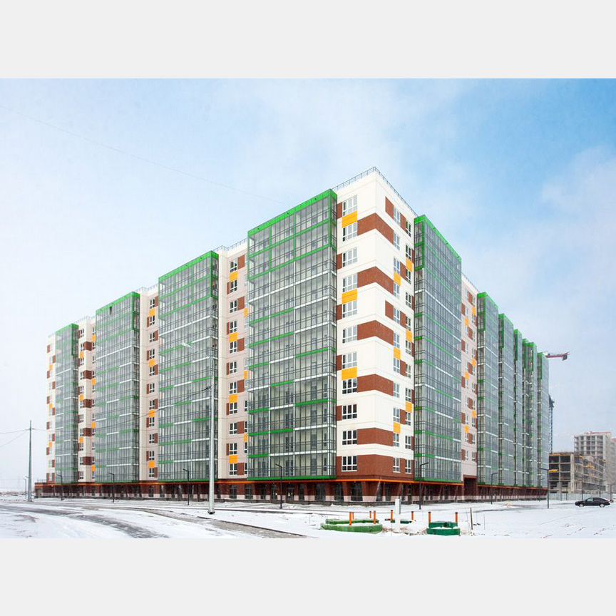 2-к. квартира, 58,2 м², 10/12 эт.