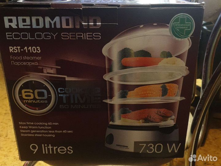 Пароварка redmond