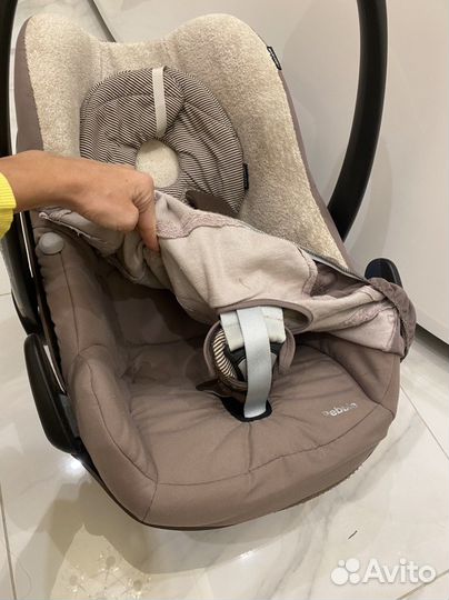 Автолюлька maxi cosi pebble с базой iso fix