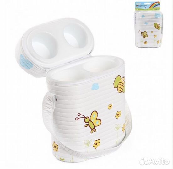 Термоконтейнер (термос) для 2х бутылочек