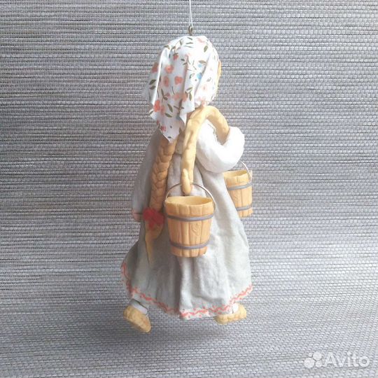 Ватная игрушка на елку