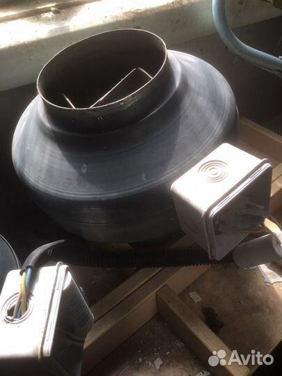 Вентилятор канальный круглый