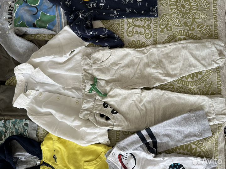 Вещи пакетом для мальчика 80-92