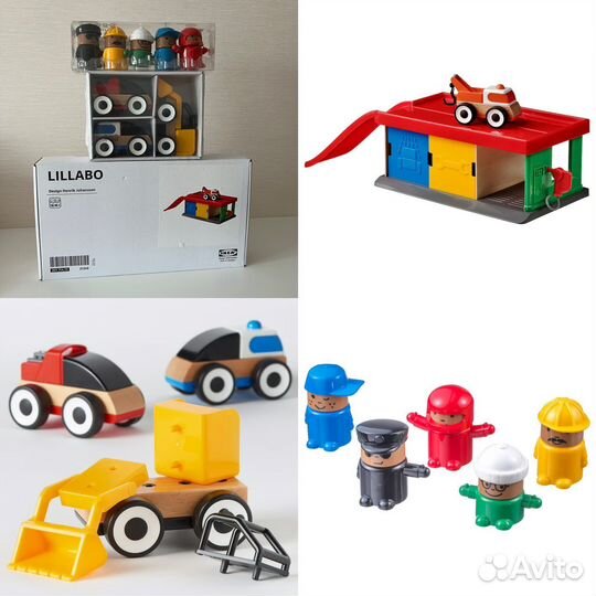 Железная дорога IKEA и доп детали