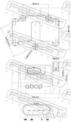 Катушка зажигания 23640007 Febest