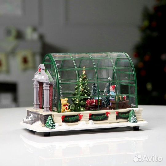 Светодиодная фигура 'Ёлки в комнате' 23 x 15 x 14