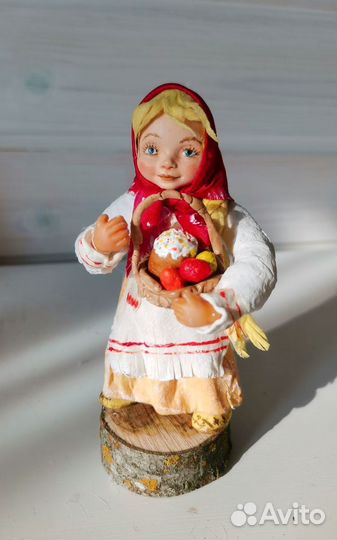 Ватные игрушки к Пасхе