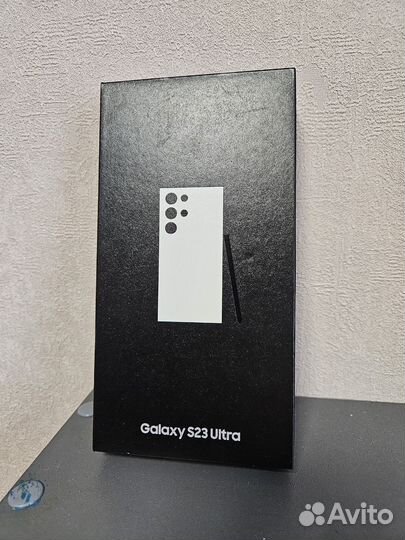 Коробка от Samsung s23 ultra бежевый 512гб