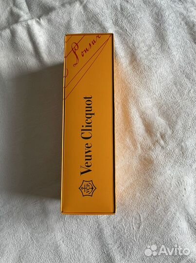 Коробка от шампанского вдова Клико/ veuve Clicquot