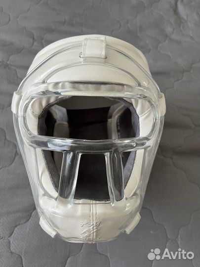 Шлем с пластиковой маской кристалл-12 размер М