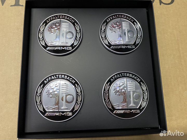 Комплект колпачков на ступицы колёс AMG
