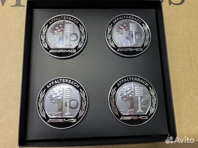 Комплект колпачков на ступицы колёс AMG