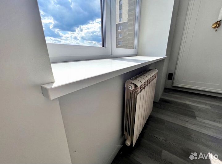 Подоконник из кварцевого агломерата