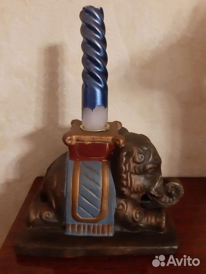 Подсвечник Слоник Индия